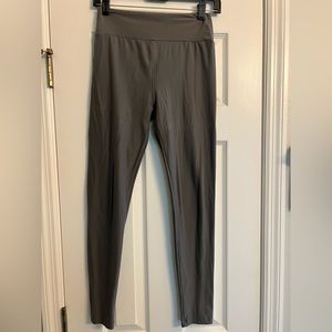 Buttery soft charcoal gray leggings